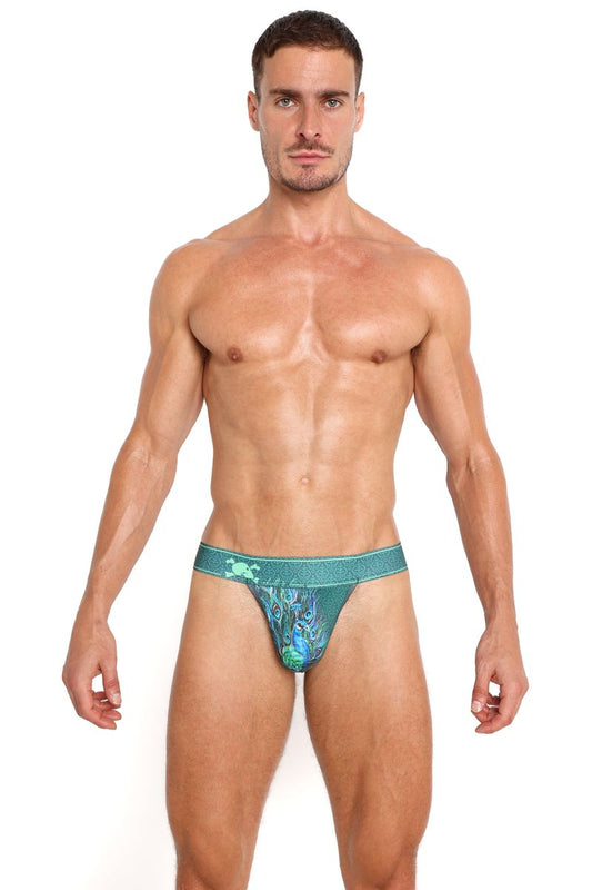 Peacock Thong