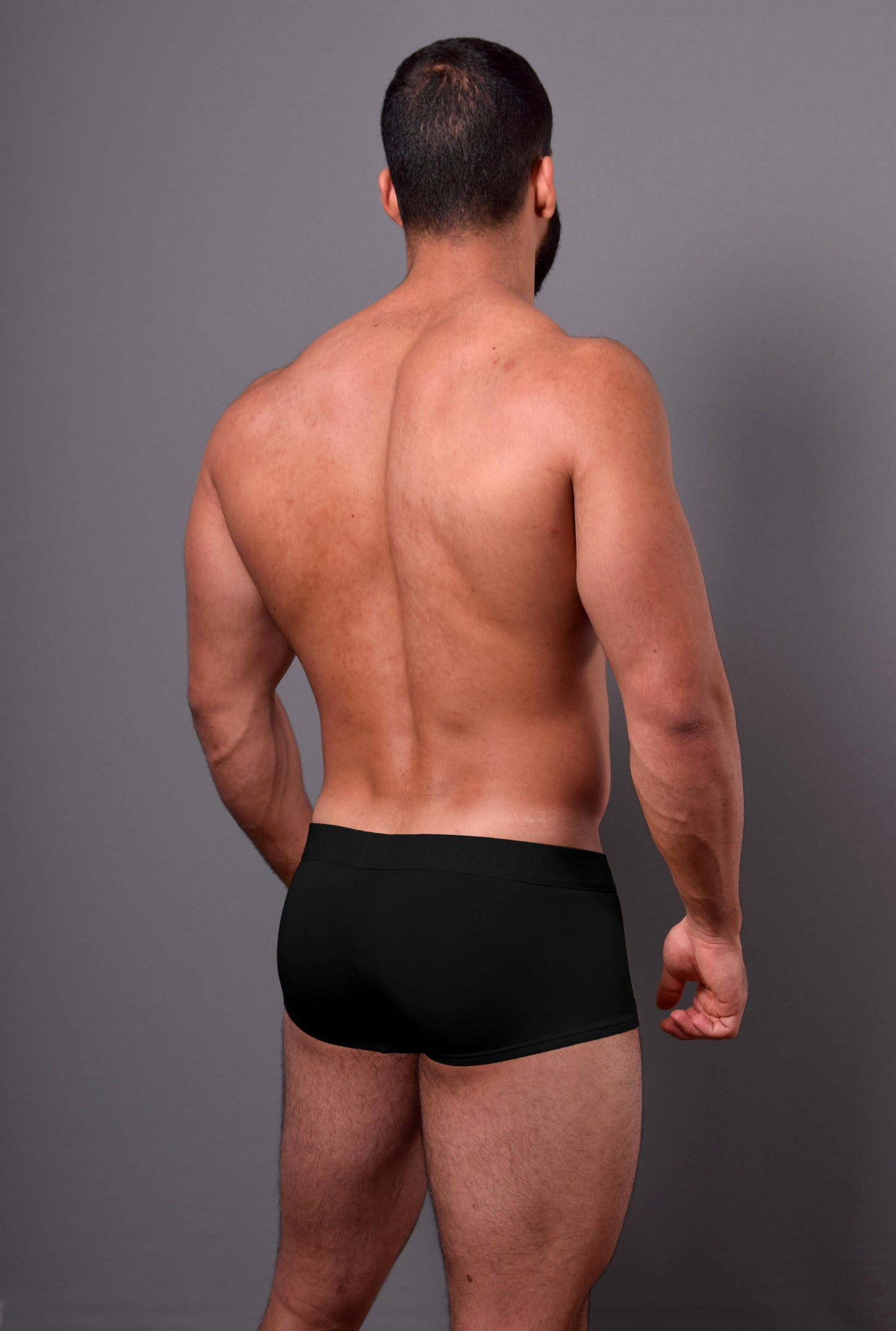 Black Low Rise Trunk