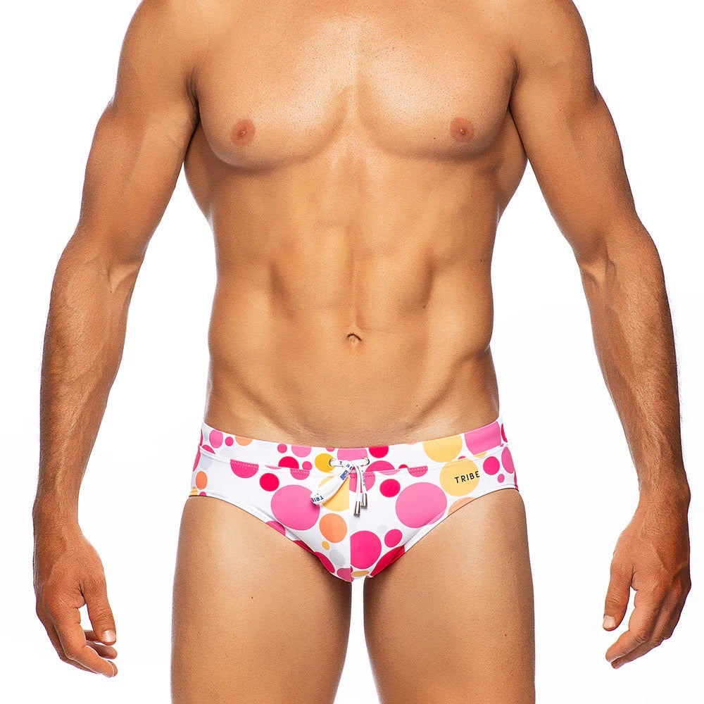 Pink Bubbles Swim Brief S (30-31)