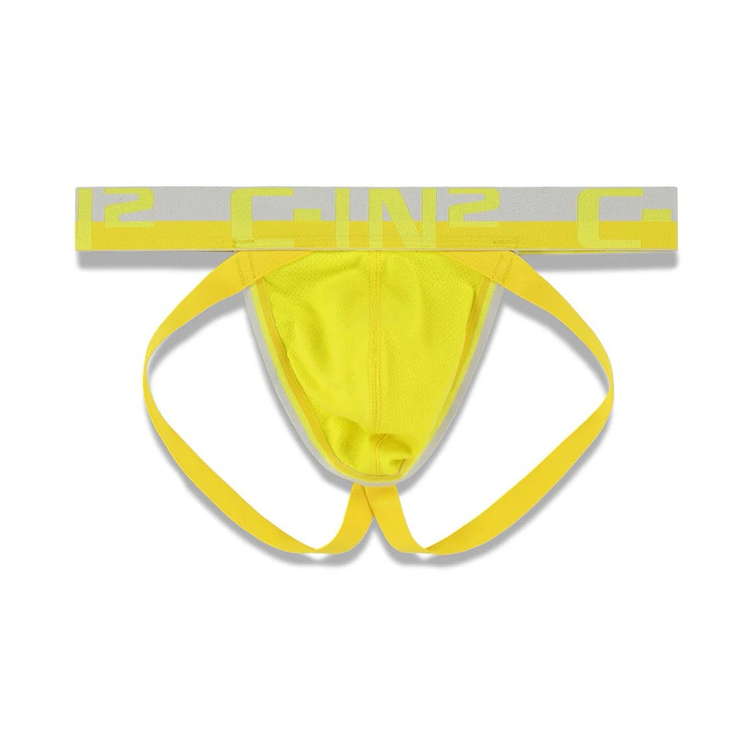 Yellow Mesh Jock