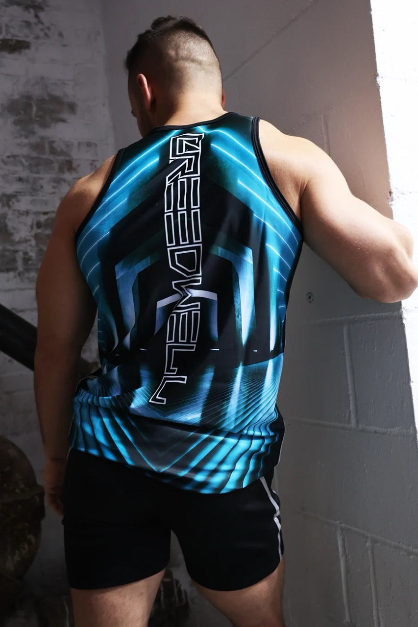 Blue Akira Tank - Final Sale