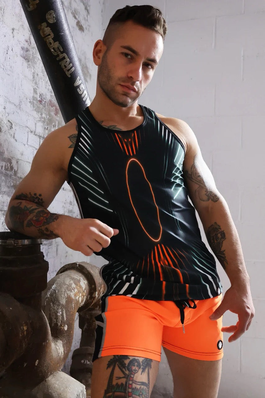 Orange Akira Tank - Final Sale