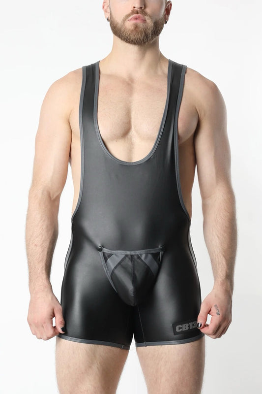 Grey Anti-Chrome Singlet