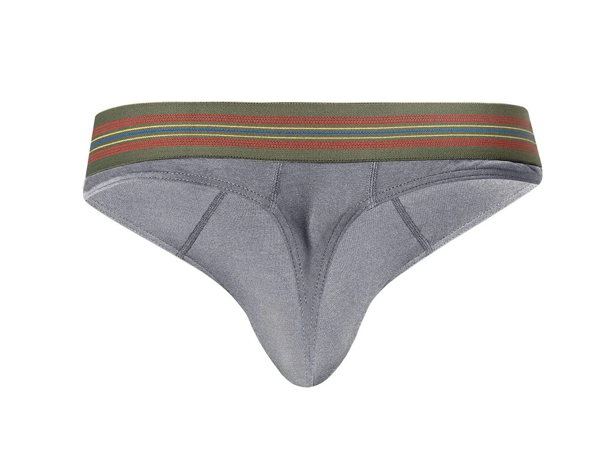 BIKE Grey Active Thong