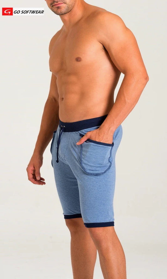 Denim Blue Yoga Short