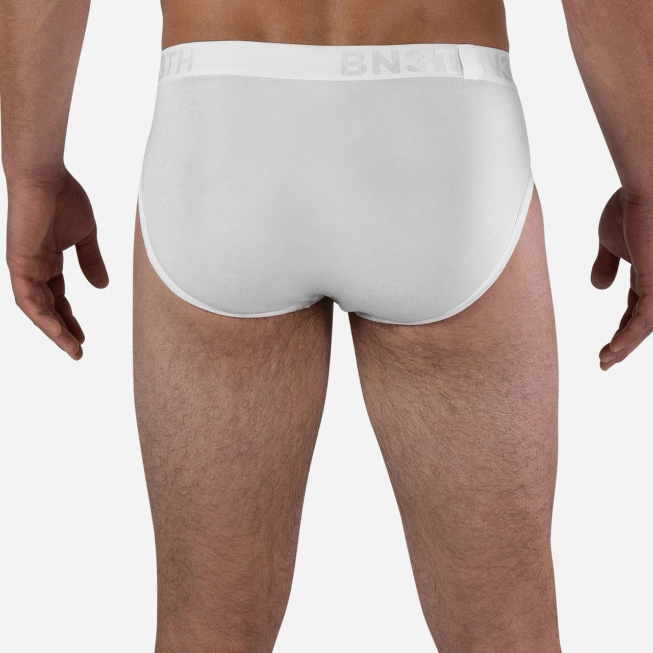 White Brief With Fly