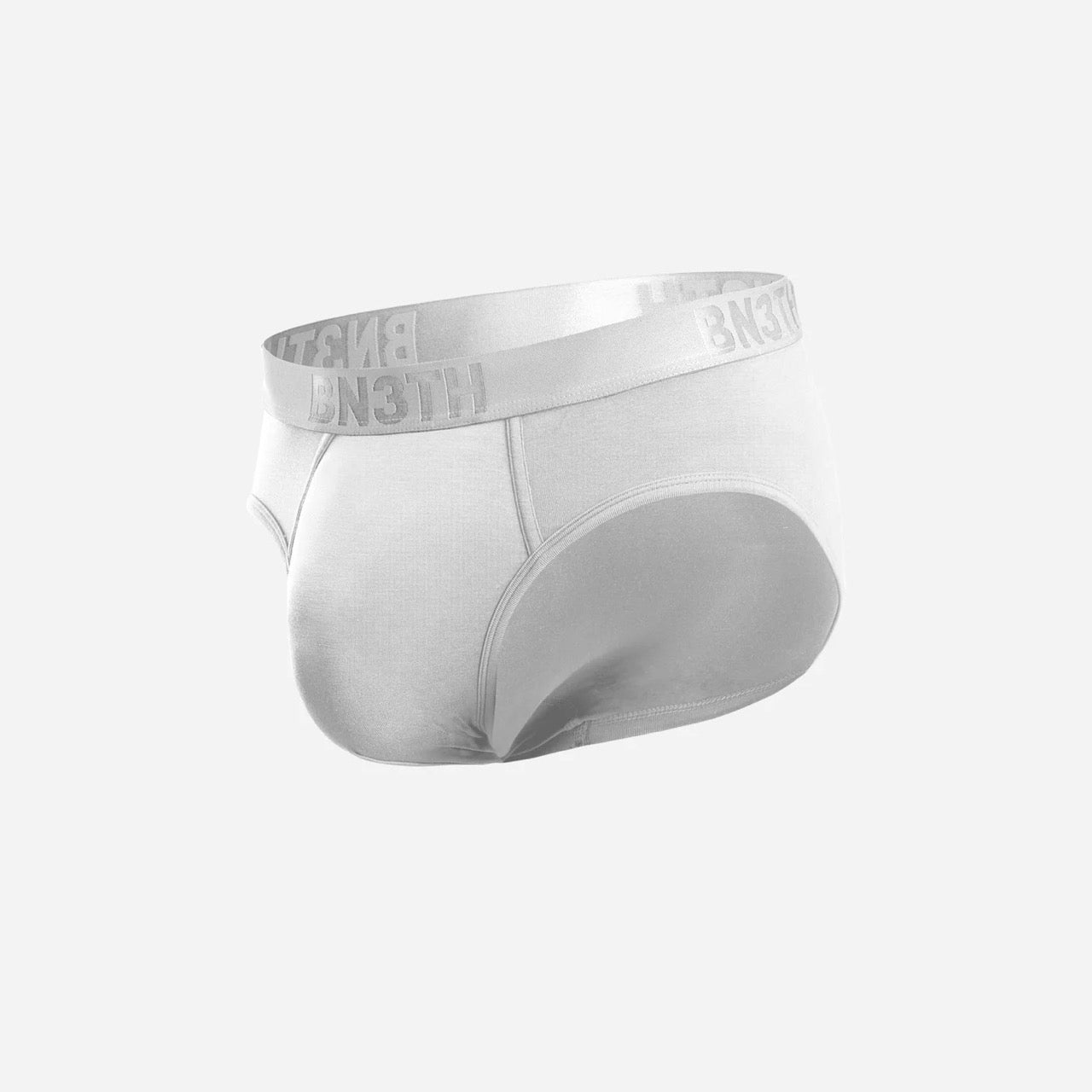 White Brief With Fly