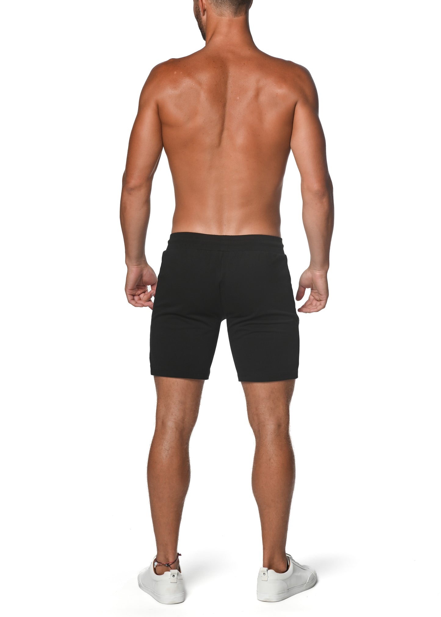 Black Fleece Flex Cotton Stretch Short