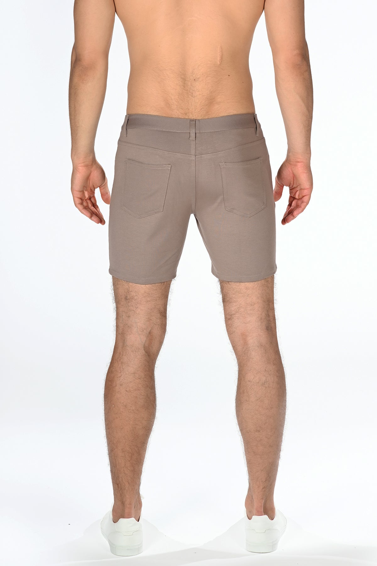 Khaki 5" Stretch Knit Short