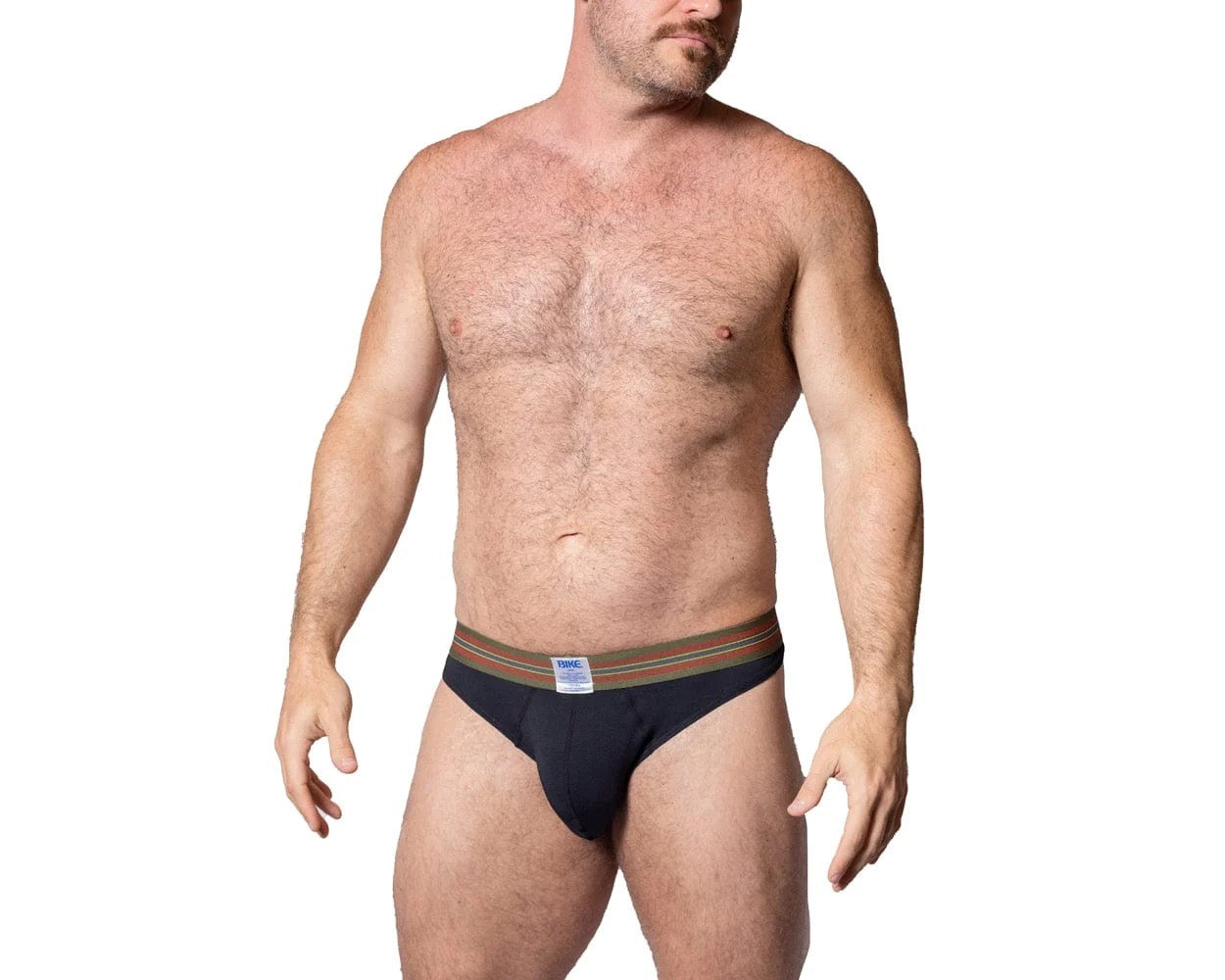 BIKE Black Active Thong