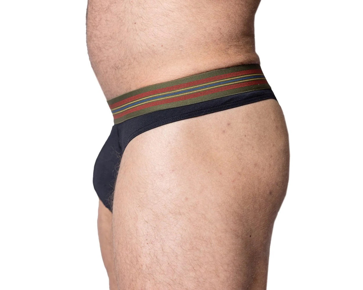 BIKE Black Active Thong