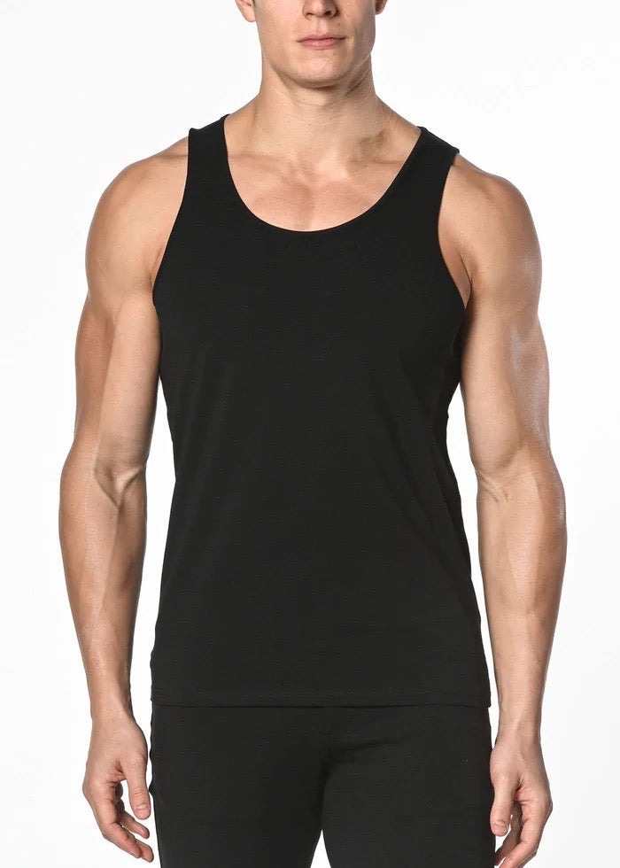 Black Jersey Tank